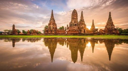 Ancient temples of Ayutthaya and river cruise with lunch