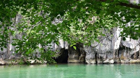 Private underground river tour with Ugong Rock cave and zip line