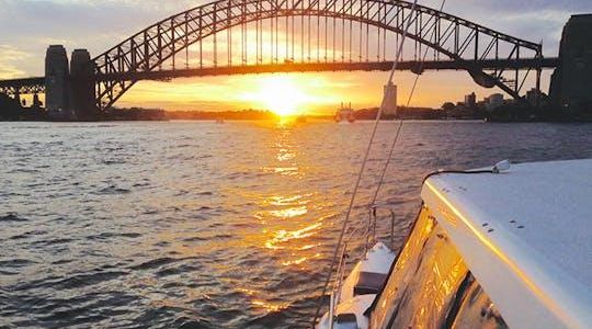 Sunset and sparkle harbor cruise