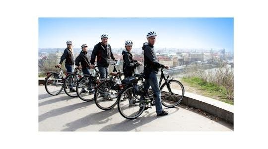 Prague bike private guided tour with pickup
