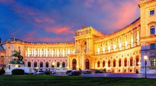 One hour Vienna night bus tour