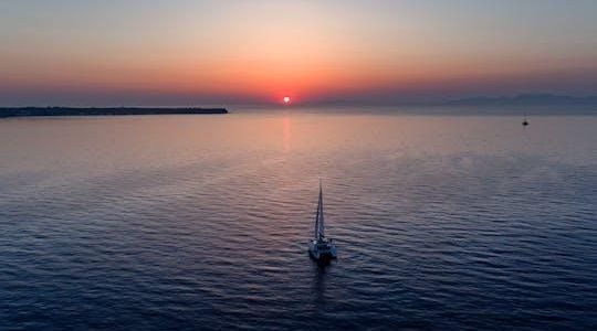 Luxury Sunset Cruise in Santorini