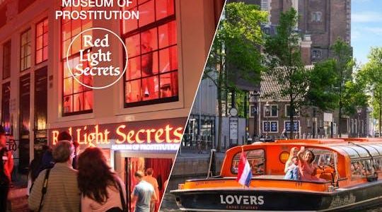 Amsterdam Red Light Secrets Museum and 1-hour canal cruise