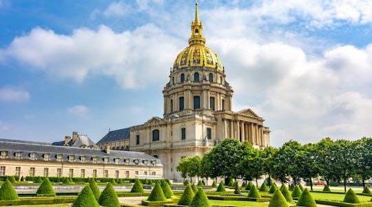 Les Invalides and Army Museum priority tickets with audio tour on mobile app