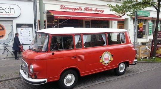 East Berlin tour in GDR vintage car with curry sausage snack