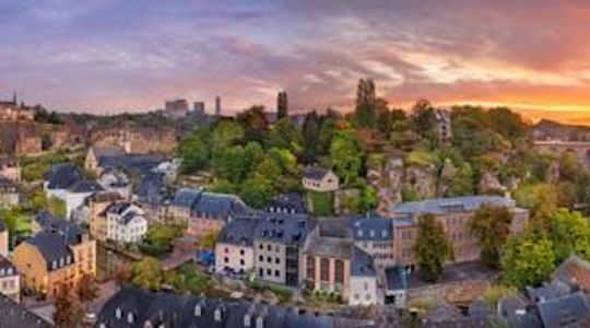 Self guided tour with interactive city game of Luxembourg City