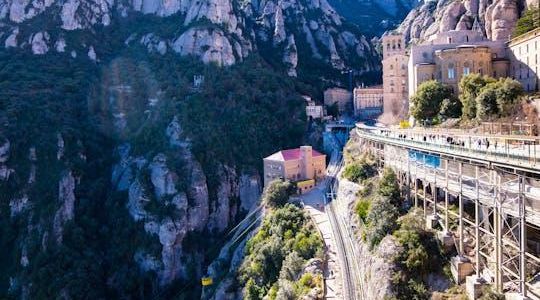 Montserrat rack railway ticket and coca tasting