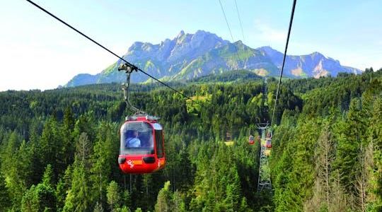 Mt. Pilatus self-guided silver round trip from Lucerne including train