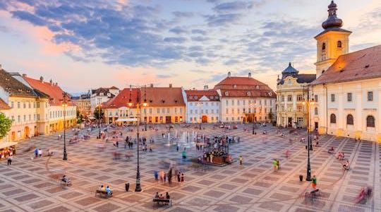 Sibiu Medieval Old Town exploration game and tour