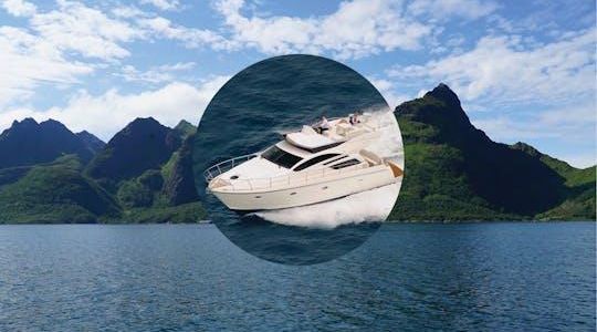 Private fishing experience in Tromsø in a luxury yacht