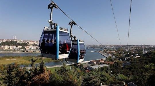 The tour of Golden Horn and Miniaturk Park tour in Istanbul