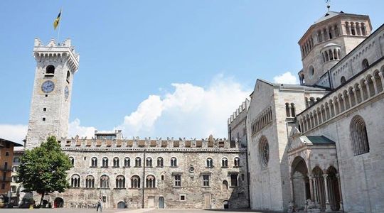 Trento audio guide with TravelMate app