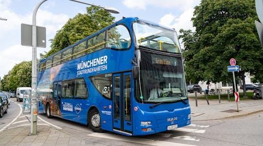24-hour grand hop-on hop-off bus tour of Munich
