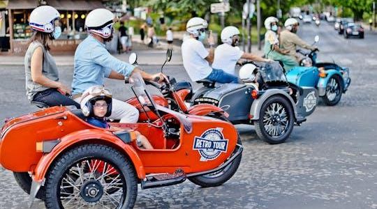 Customized private tour of Paris in sidecar motorcycle