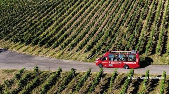 24-hour Stuttgart hop-on hop-off bus winetour