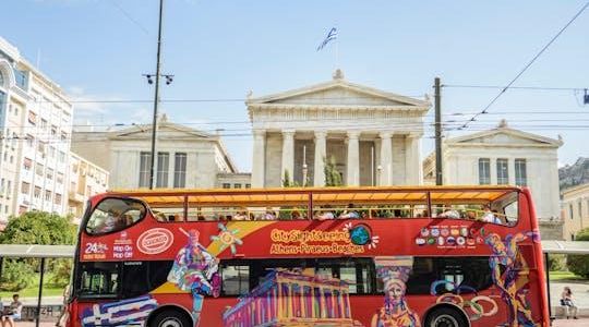 City Sightseeing hop-on hop-off bus tour of Athens