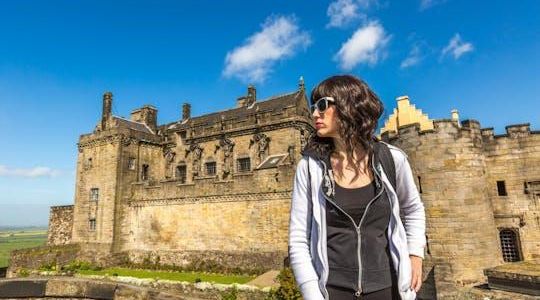 Loch Lomond, The Trossachs National Park and Stirling Castle from Glasgow