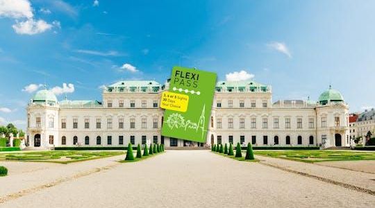 Flexi PASS for 2, 3, 4, 5, 6, 7 or 8 attractions in Vienna