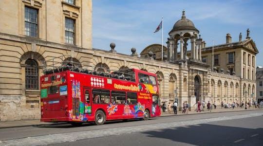 City Sightseeing hop-on hop-off bus tour of Oxford