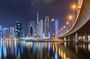 Dubai luxury canal dinner cruise with optional transfer and beverages