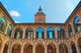 Audio tour of Archiginnasio Palace in Bologna with food tasting