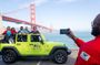 Private city, Muir Giant Redwoods and Sausalito convertible jeep tour