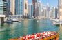 Dubai Marina harbour sightseeing cruise