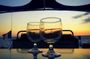 Sailing cruise on a Catamaran at aperitif time from La Rochelle