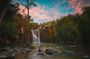 Cedar Creek Falls and Northerlies Beach Bar & Grill tour with lunch