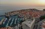 Evening stroll through the old town in Dubrovnik