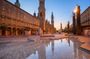Evening walking tour with tapas in Zaragoza