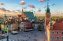 Self guided tour with interactive city game of Warsaw