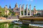 Barcelona Cable Car, Montjuic Castle visit and Magic Fountain show